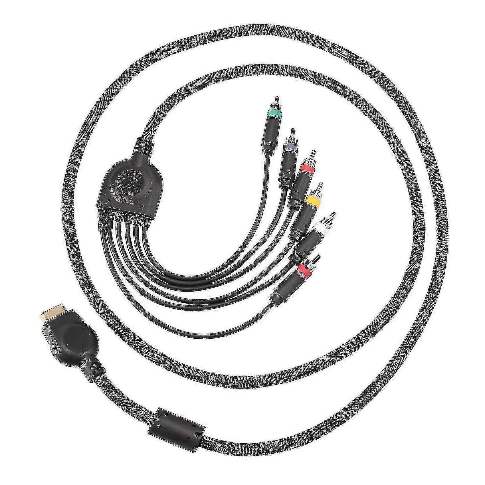 Suitable For Ps2/ps3 Component Cable 1.8m Suitable For Ps 2/3 High Resolution Game Cable Accessorie