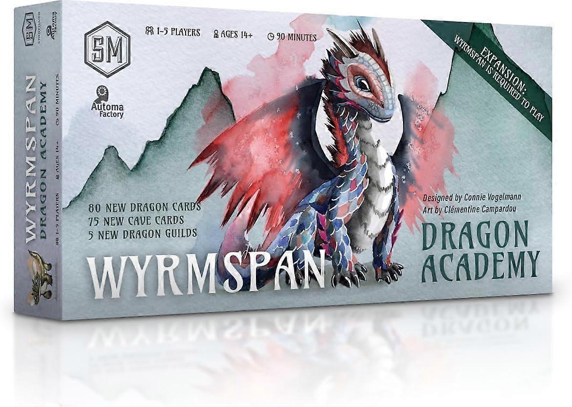 Wyrmspan Dragon Academy Board Game Expansion