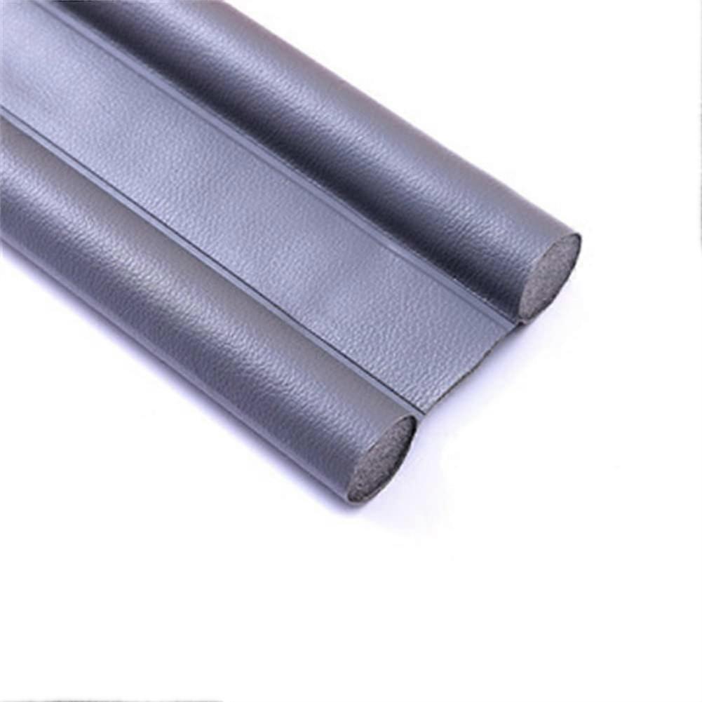 Under Door Draft Stopper Insulation Foam Seal Guard for Home Energy Saving 96cm Grey