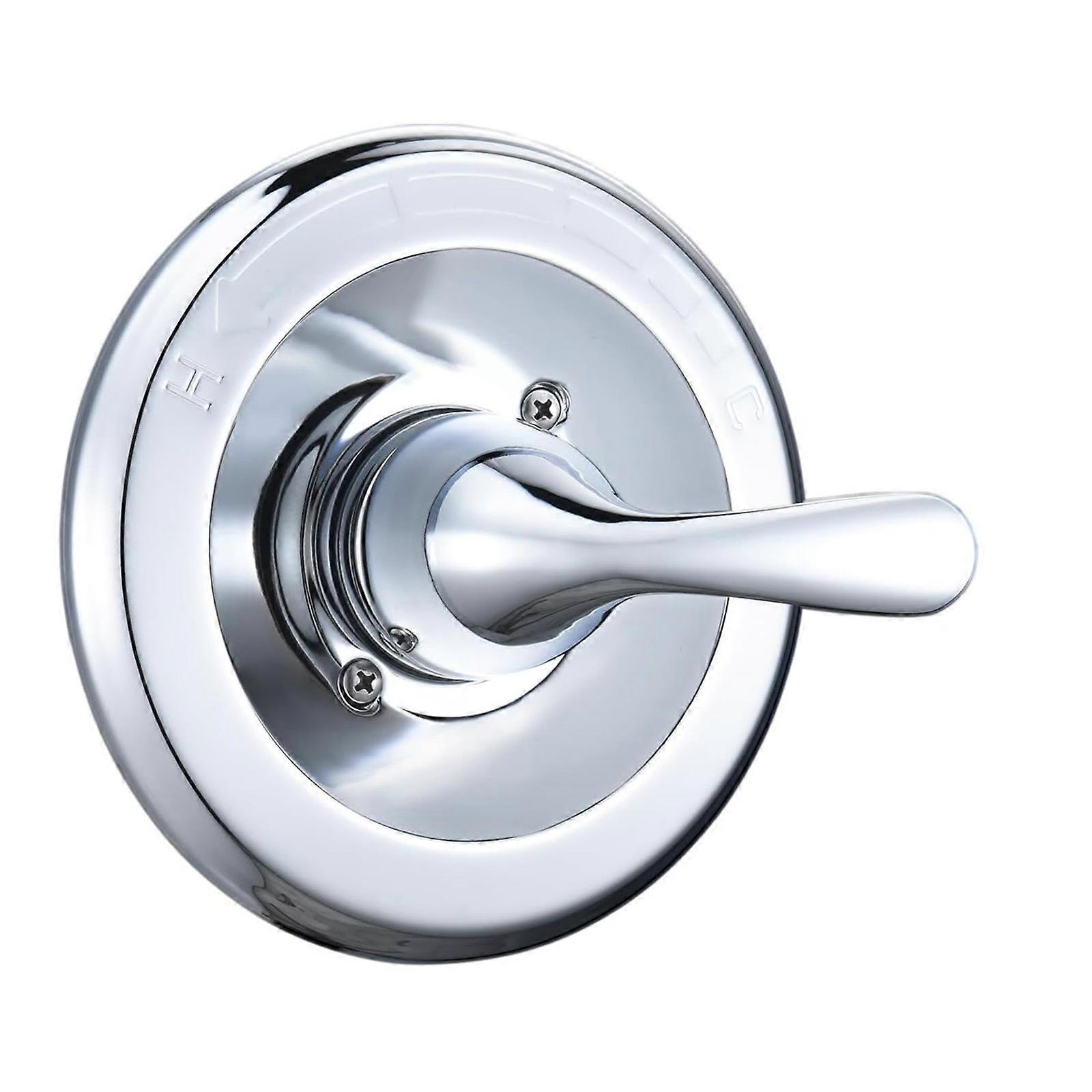 Shower Valves Trim Kits With Handle Escutcheon Plate Easy install Shower Valves Hardware For R10000 And 13/14 Series  Silver1