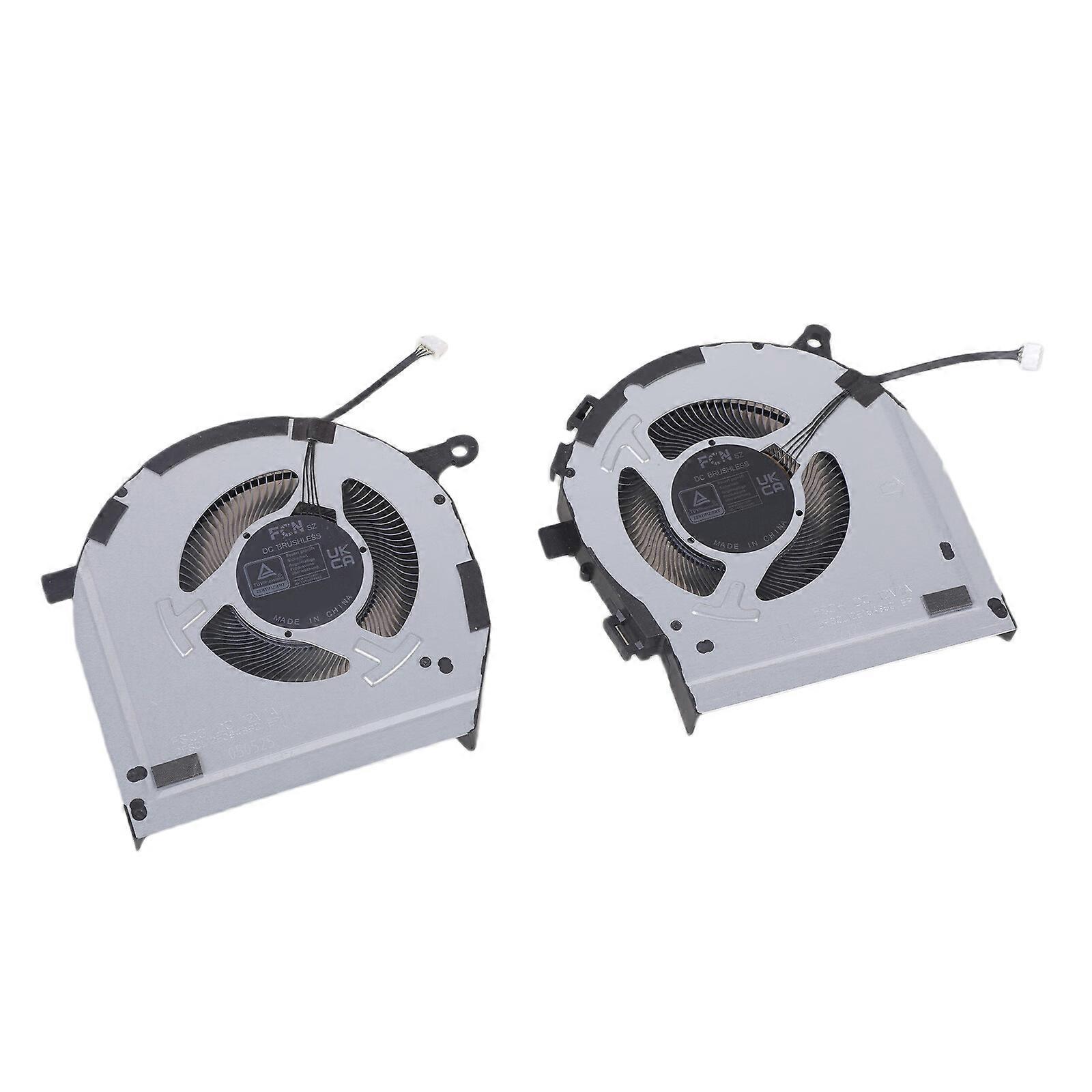 Original Replacement CPU Refrigerating Fan For 2024 Laptop Models Tall Execution 12V Metal Housing Quiet Action Multicolor