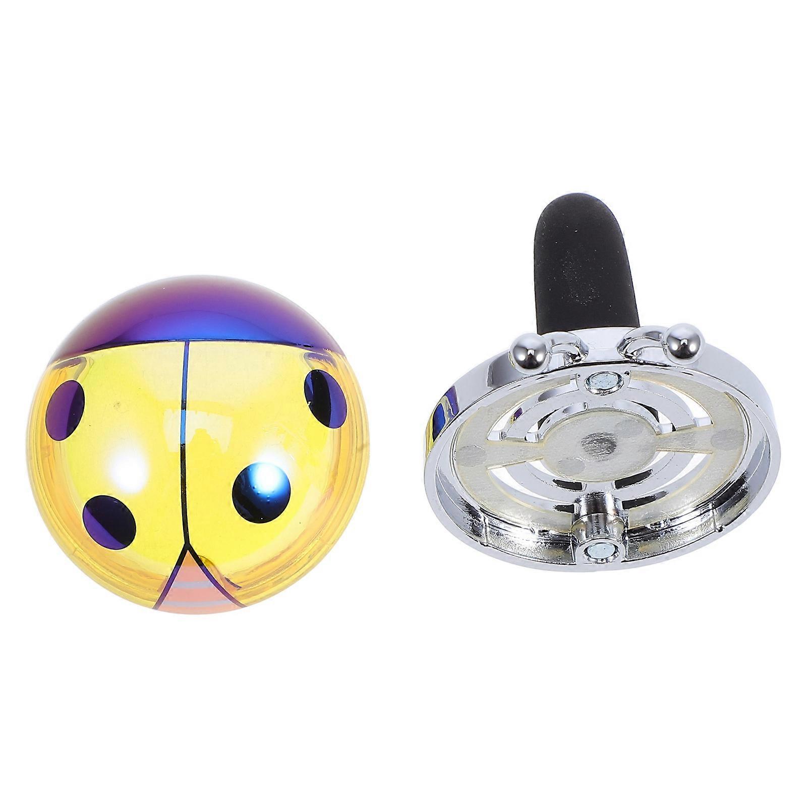 Car Freshener Diffuser Ladybug Car Air Vent Clip for Aromatherapy