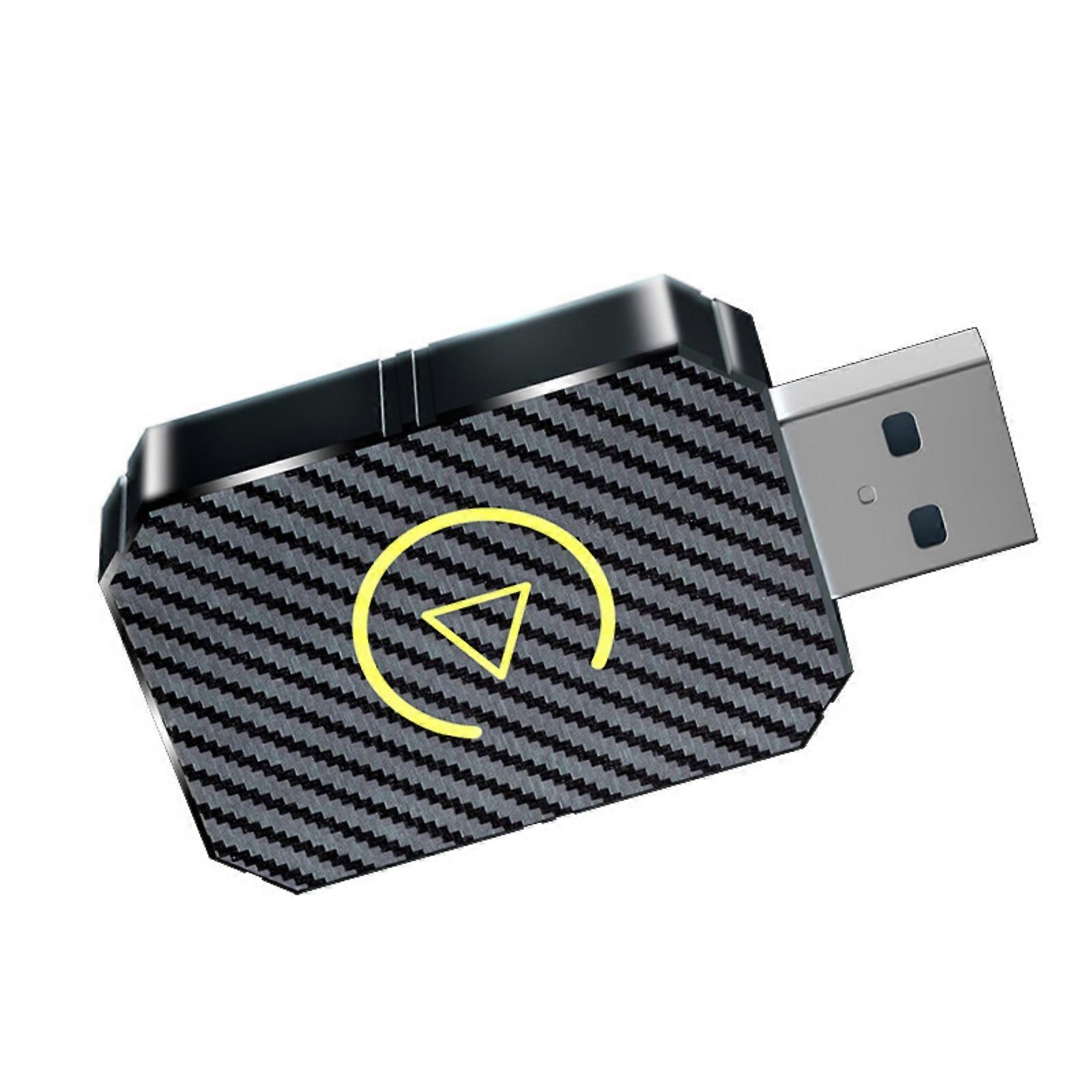 Transform Your Vehicle's Infotainment Cabled to Wireless Play Interfaces, Auto Connect No More Cables Suitable For Phone  Silver