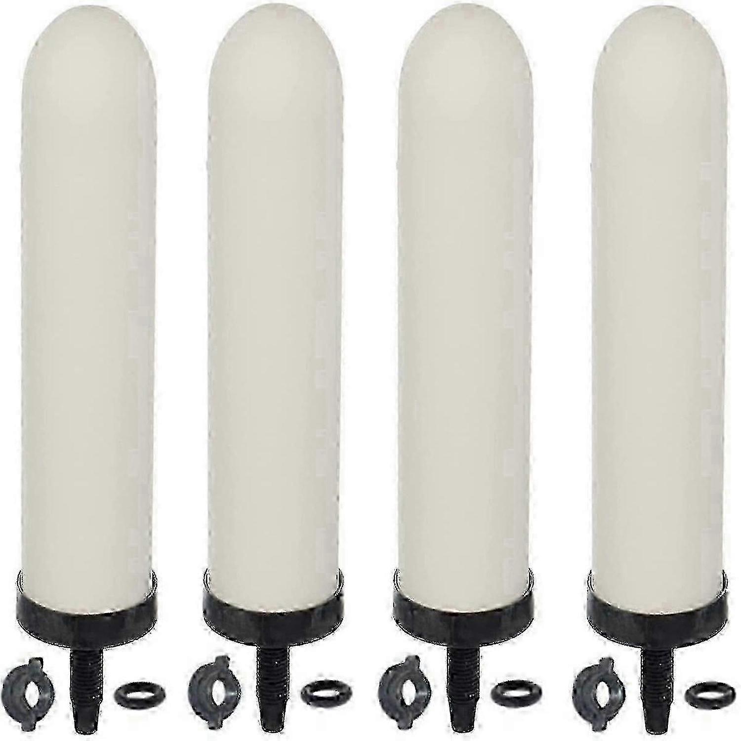 4 Pack Replacement Ceramic Water Filter for Water Purification System