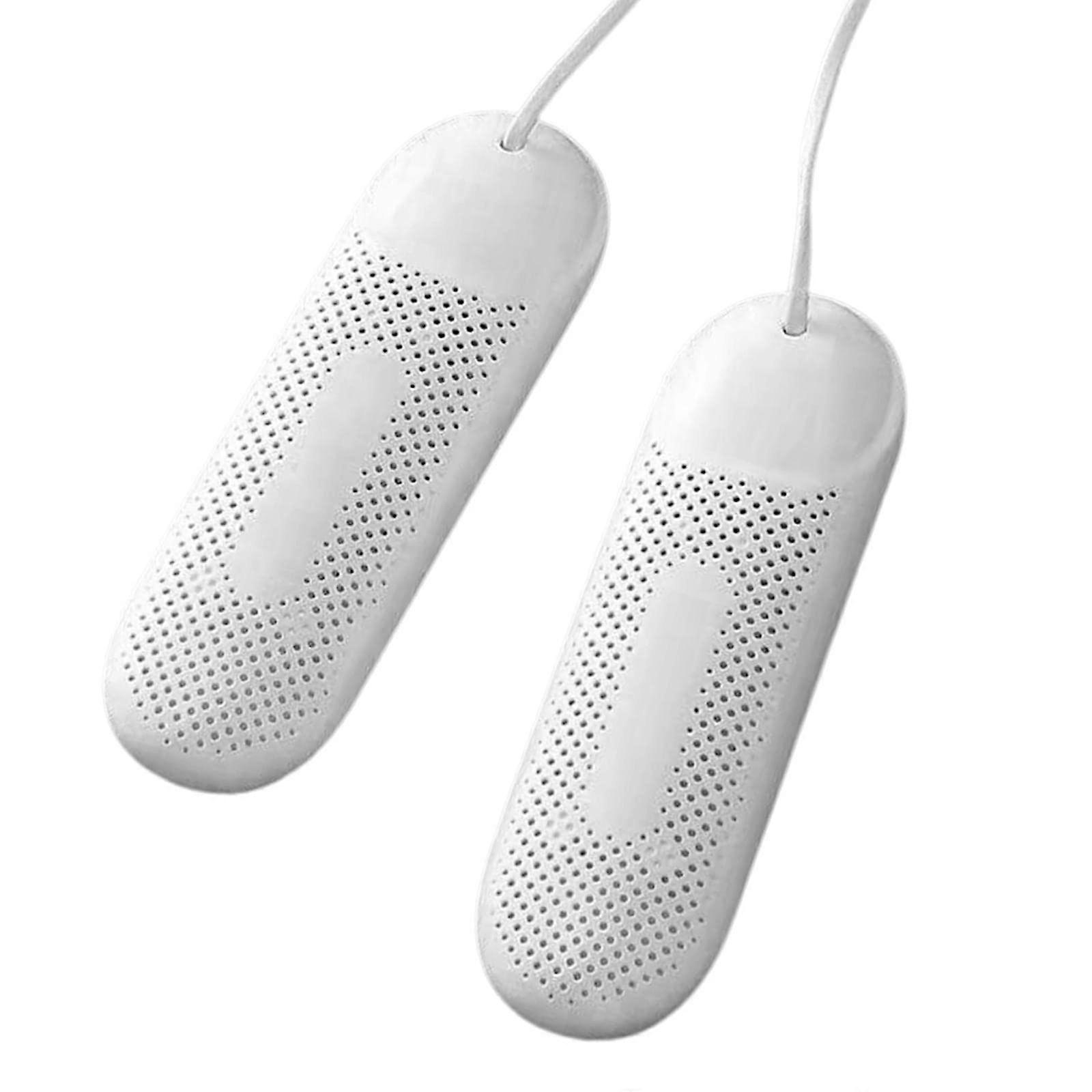 Shoe Dryer with Fast PTC Heating, 360° Heat Distribution, Boot Warmer, 3 Gear Timing, White