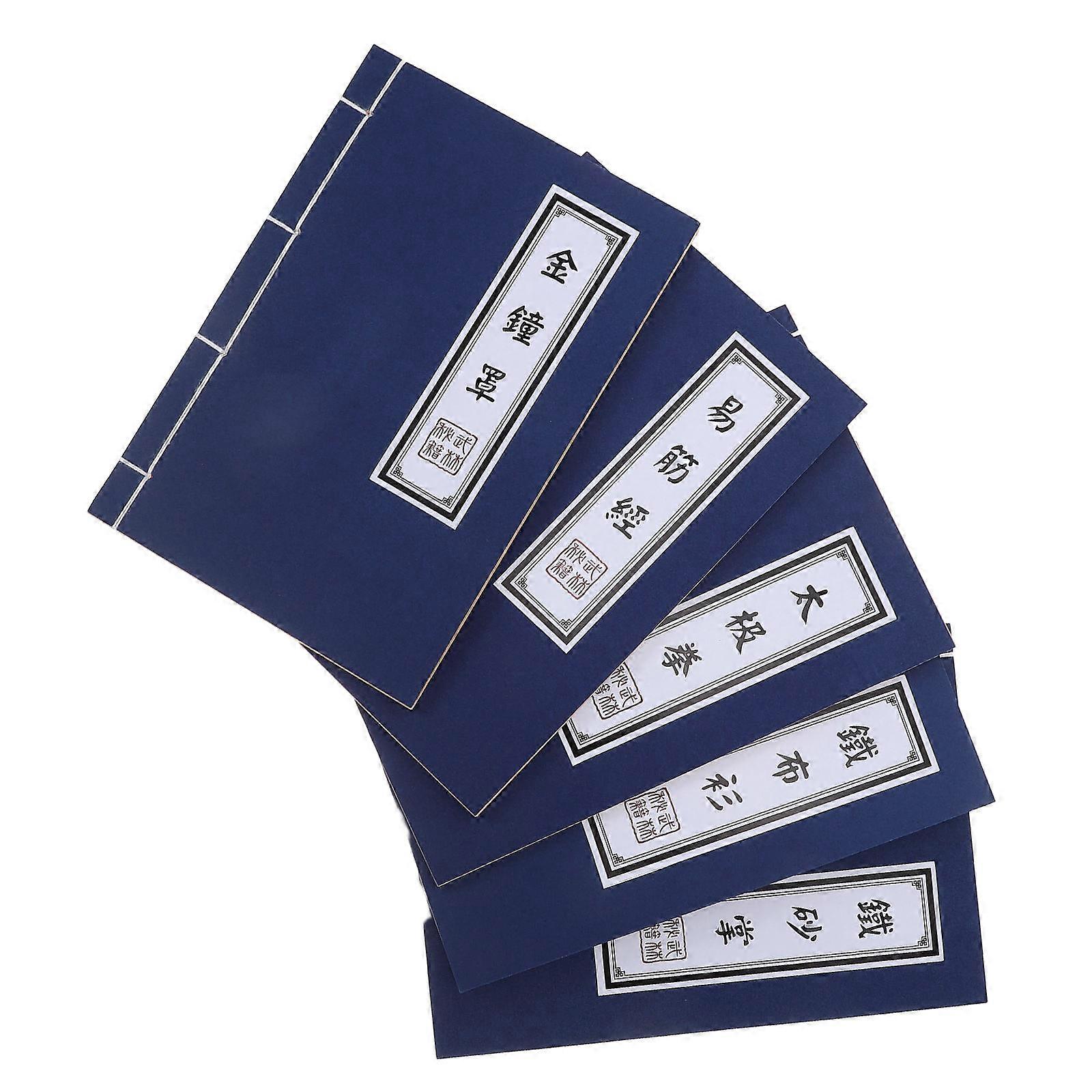 Crafted Vintage Notebook String-Bound Journal for Students 5Pcs