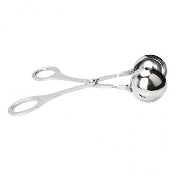 Meatball Maker Stainless Steel Scoop with Ergonomic Handle for Uniform Portioning and Versatile Use