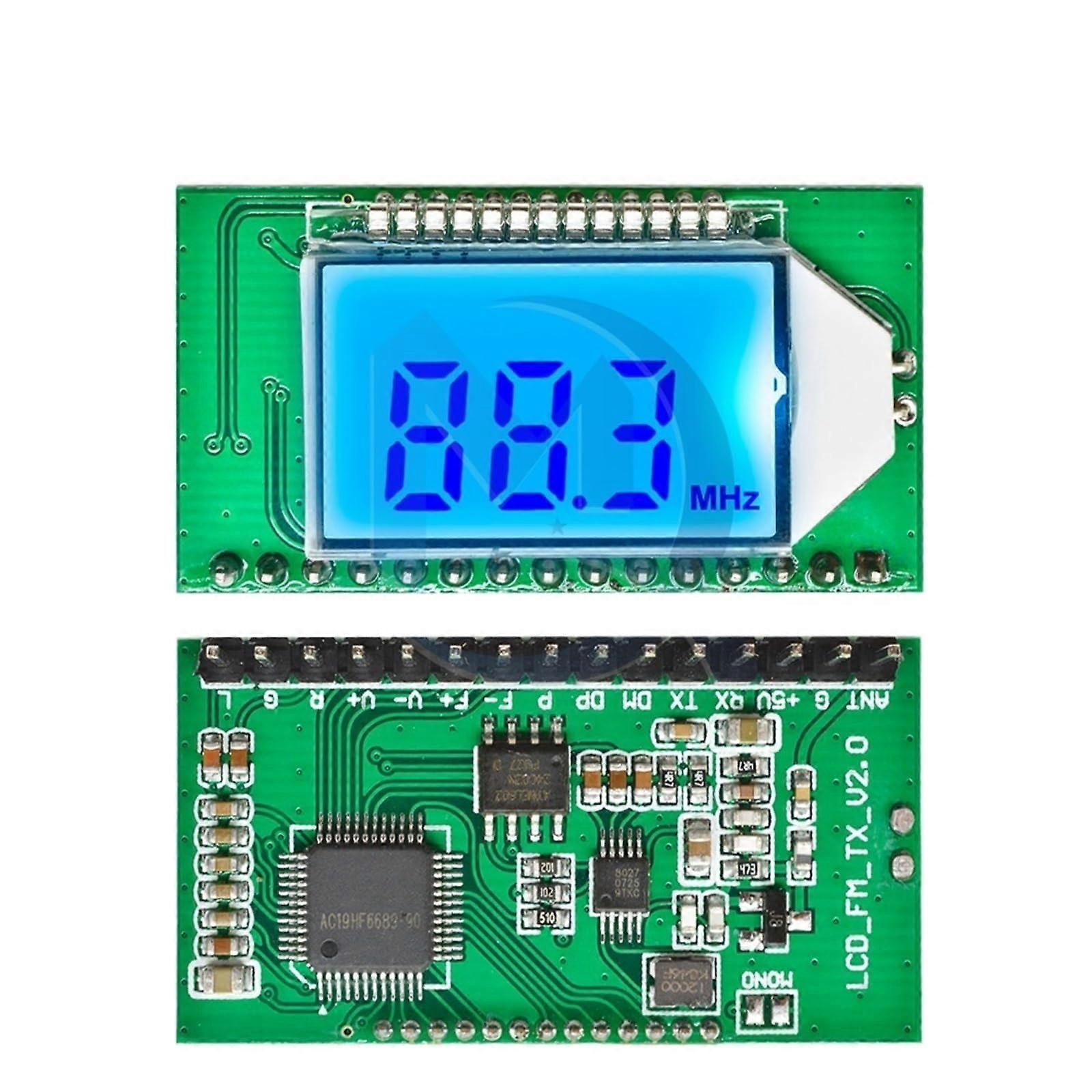 FM Radio Receiver Module 87108MHz Digital Stereo with Auto Station Storage and Noise Reduction 35V