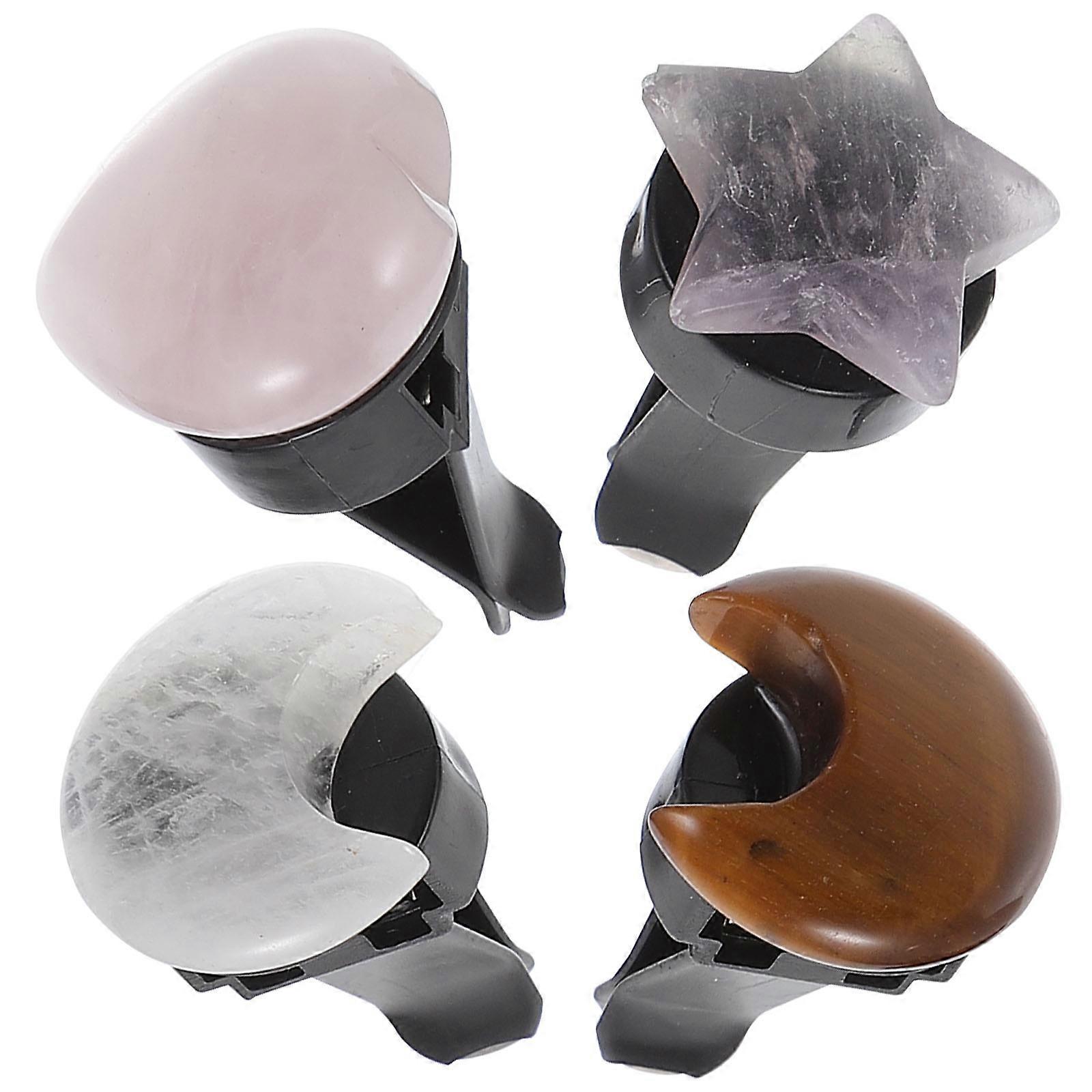 Crystals Stones Car Vent Clips for Car Decor 12Pcs Assorted