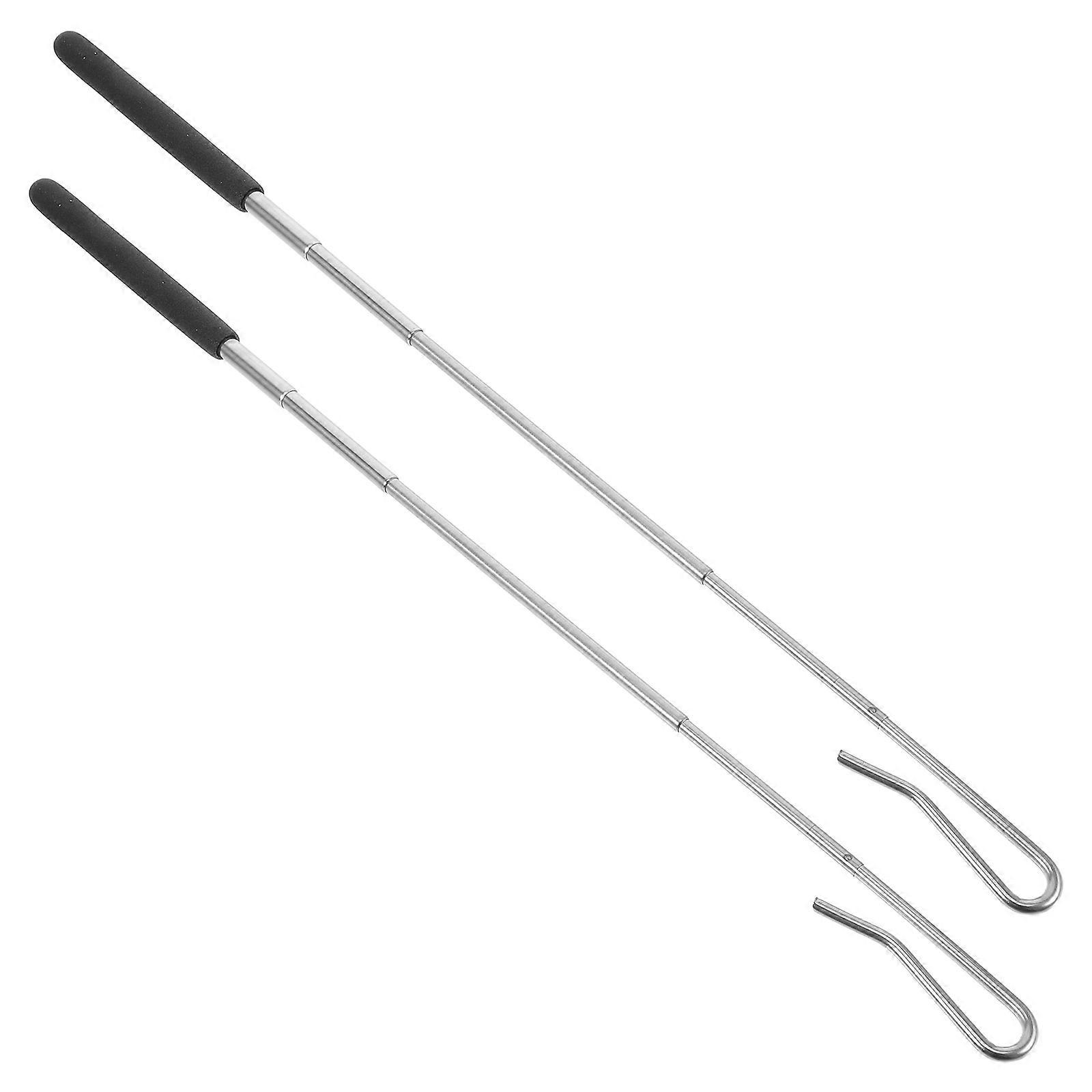 Puppet Handle Accessories Halfbody Puppet Arm Control Rods 2Pcs for Home