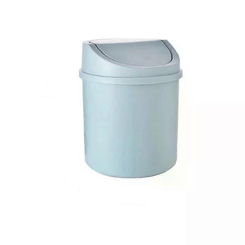 Mini Desktop Trash Can with Lid Universal Office Organizer Storage Home Garbage Basket Plastics Trash Can Kitchen Garbage Bin