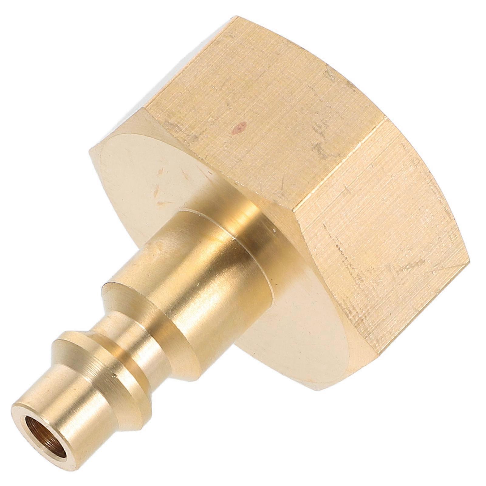 Winterize Adapter for Sprinkler Systems Air Compressor Quick Connect 3/4 Garden Hose Fitting for RV Travel Trailer Boat Camper