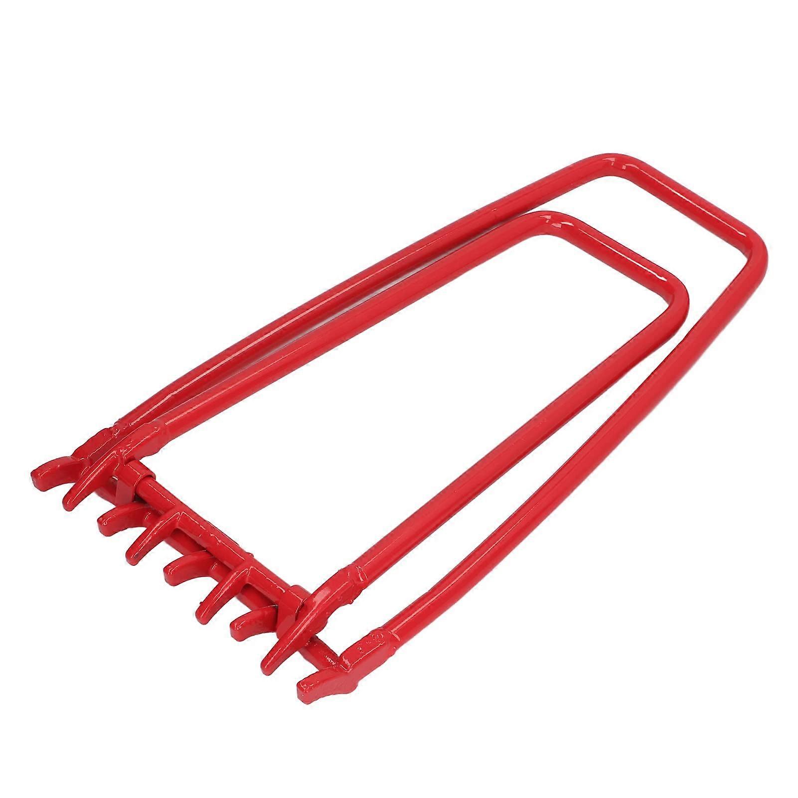 Fence  Tool with RustResistant Finish, Red Iron Wire Fence Tightener for Garden Mesh