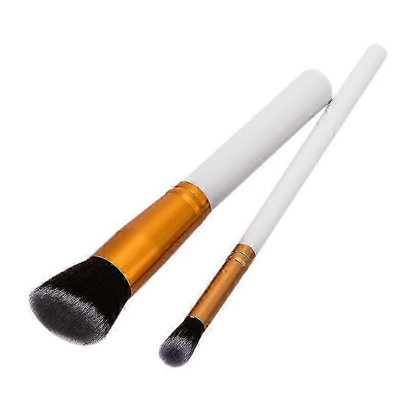 Aluminum Nylon Makeup Brush For Makeup Use-c