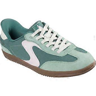 Skechers Hotshot - Everyday Ease Textile Women's Green/Pink Trainers