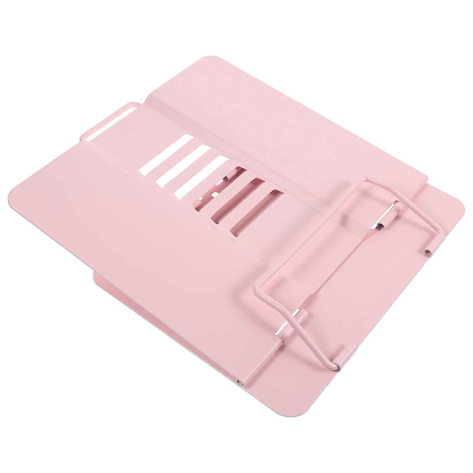 Metal Book Stand Adjustable Reading Stand for Storage Portable Desk