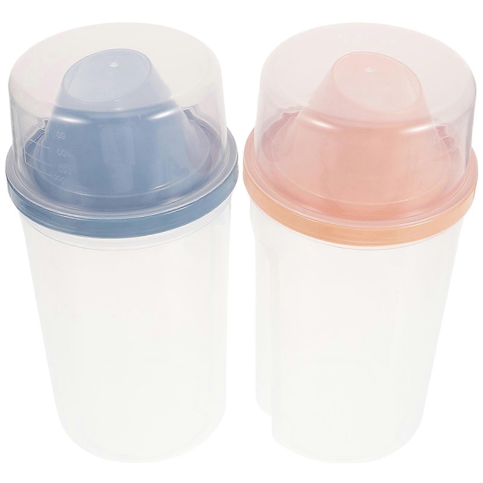 Kitchen Use Laundry Powder Storage Box 2Pcs Reusable Containers