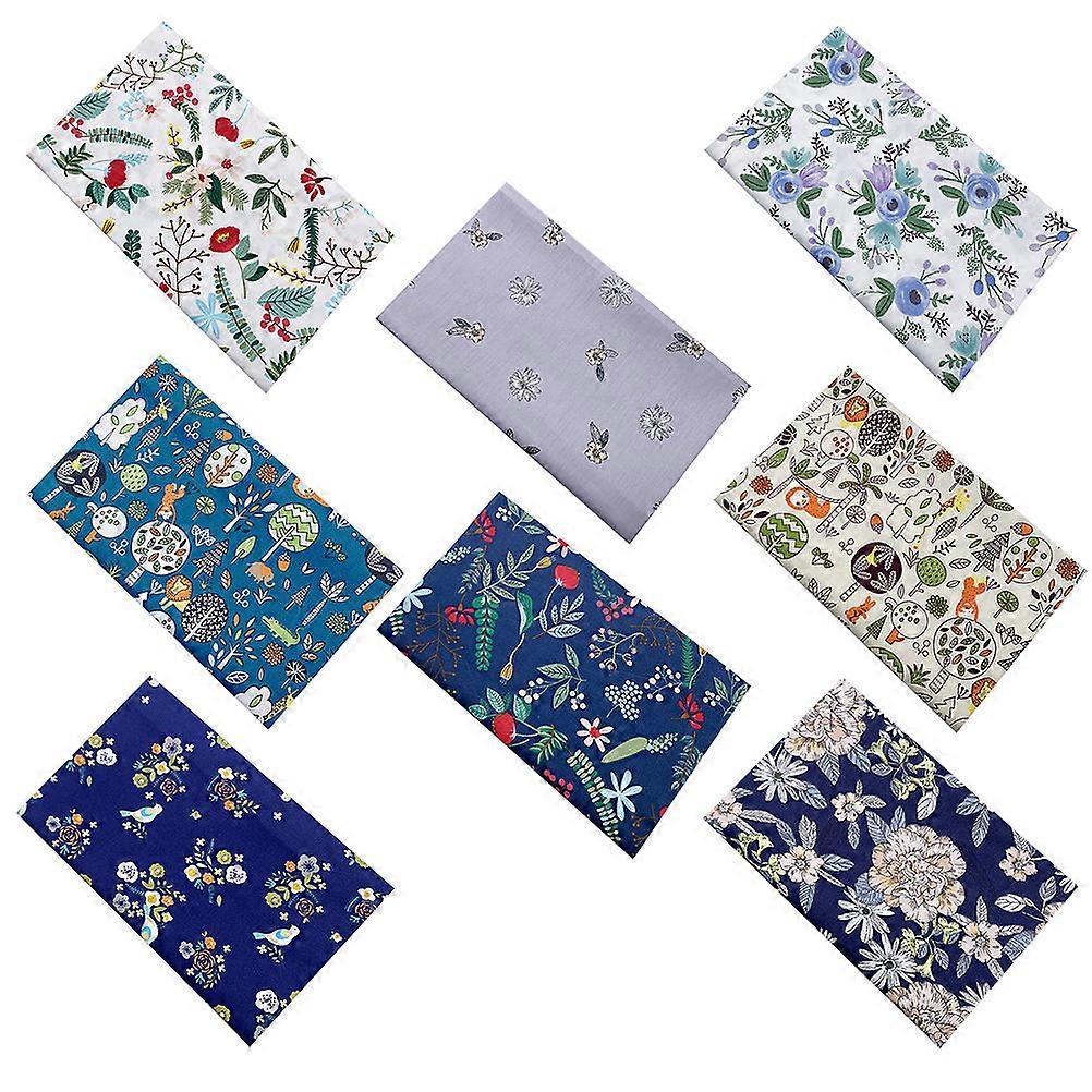 DIY Patchwork Cotton Cloth for Handmade Projects 16Pcs Set