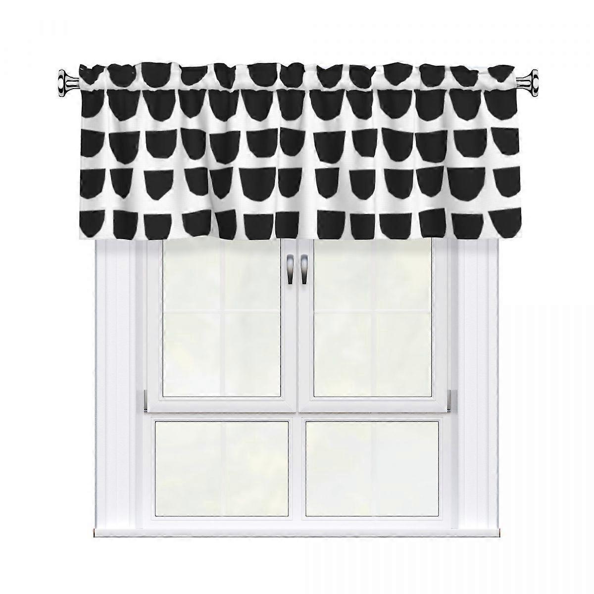 Short Curtains for Kitchen Basement Laundry Windows
