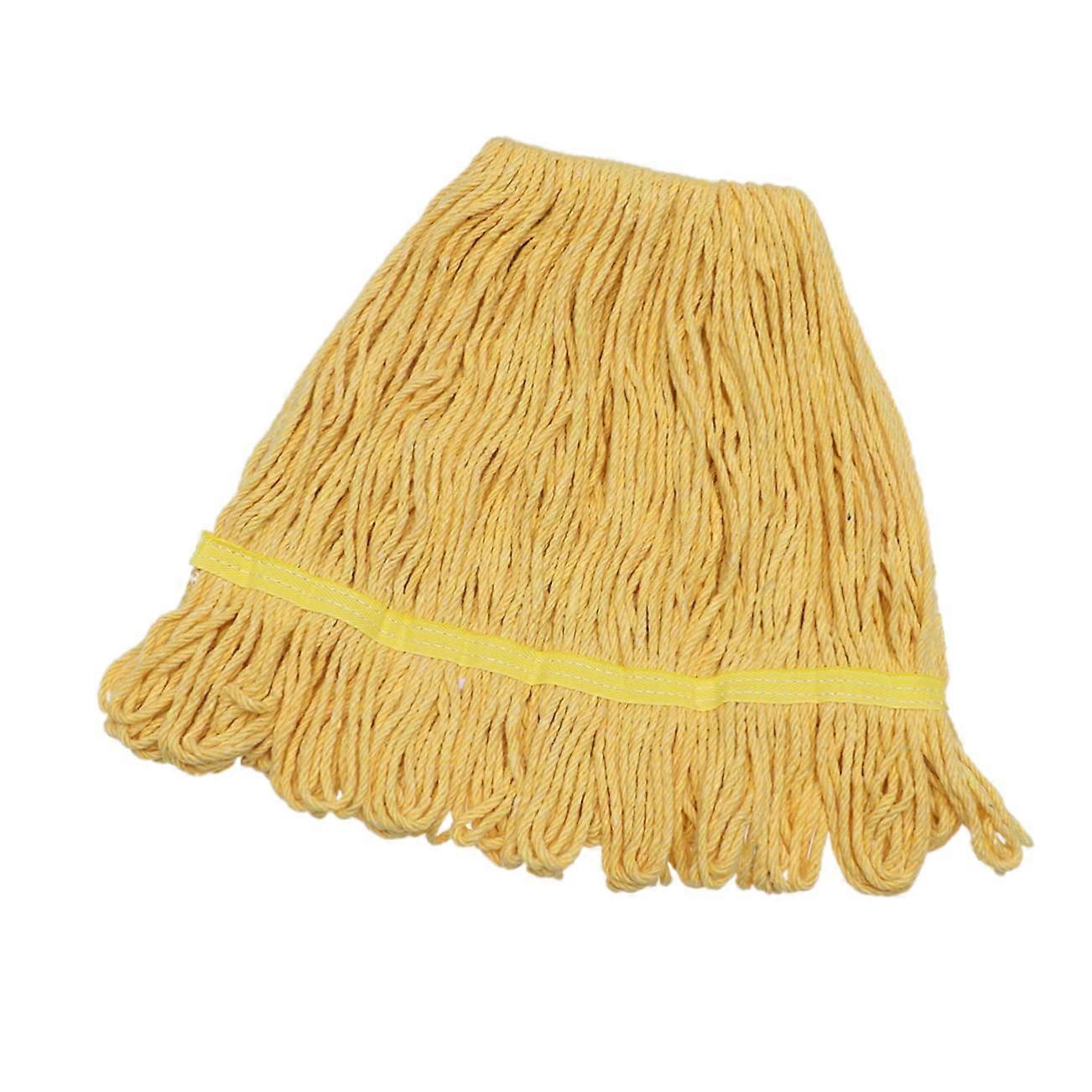 Cotton Mop Head Replacement for Tile Floor Cleaning, Durable Water Absorbent Mop Cloth