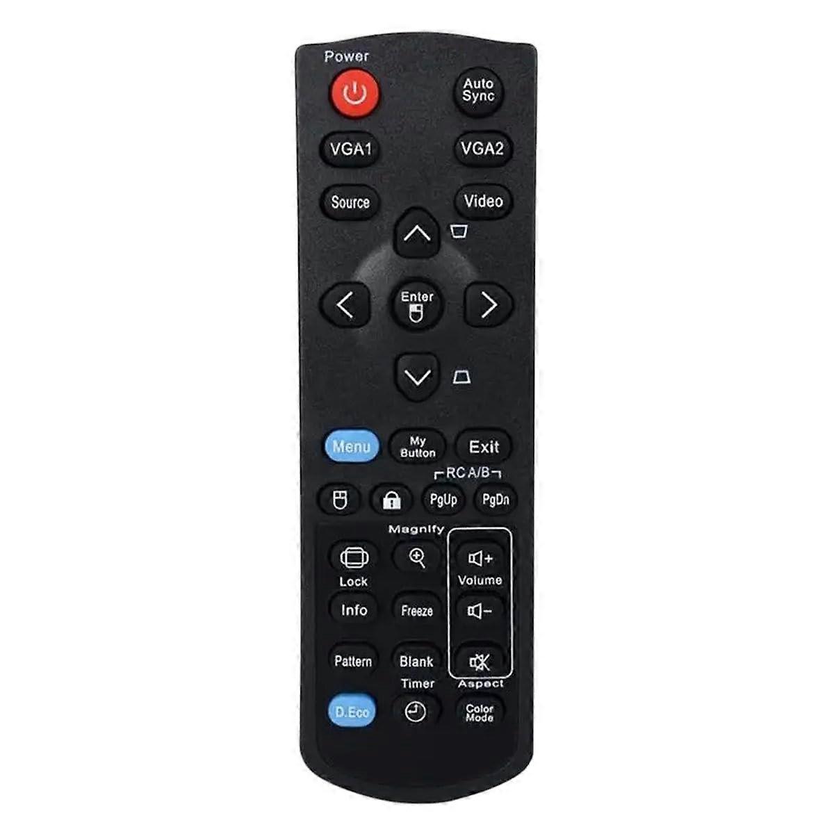 Projector Remote Control for ViewSonic PJD6245 and PJD6543W, Universal Controller for Home and Office