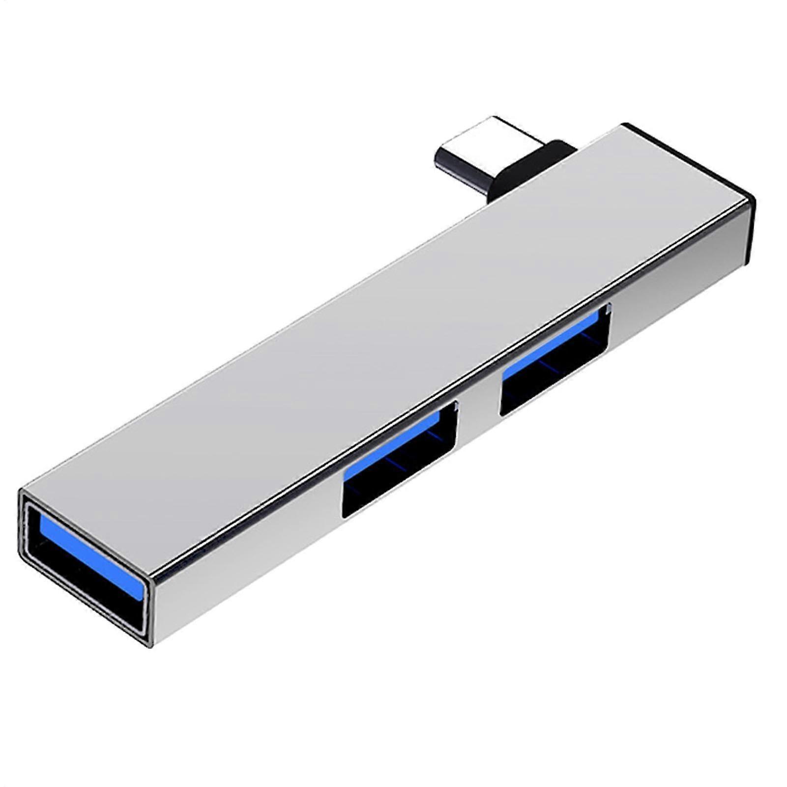 USB 3.0 Hub and Type C Adapter with Speed 5Gbps Transfer for Laptop and MultiDevice Use