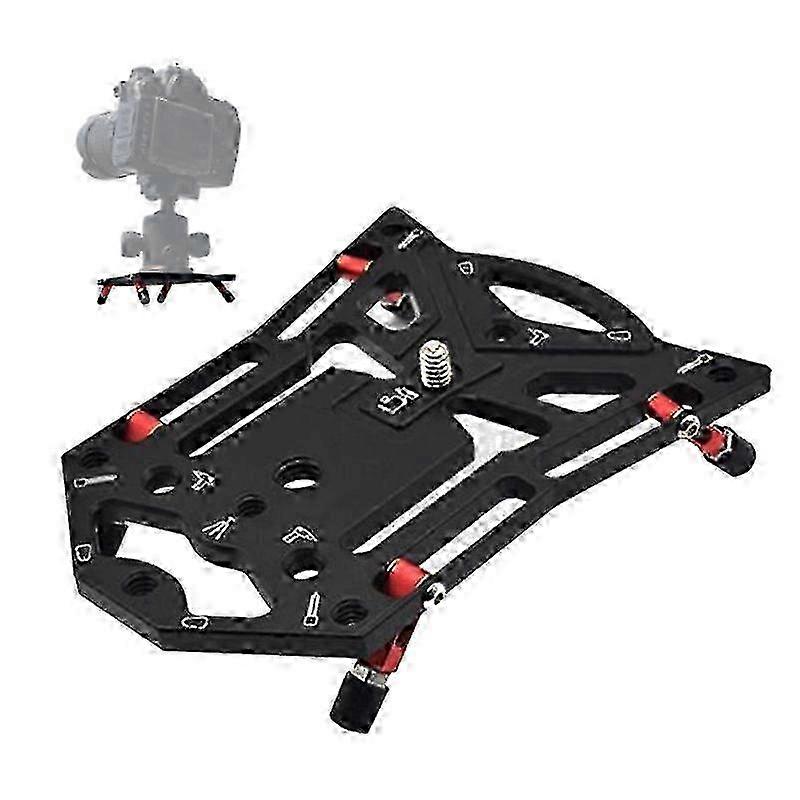 Verwisselbare multifunctionele houder statiefhoofd Quick Release Plate Mount voor digitale camera