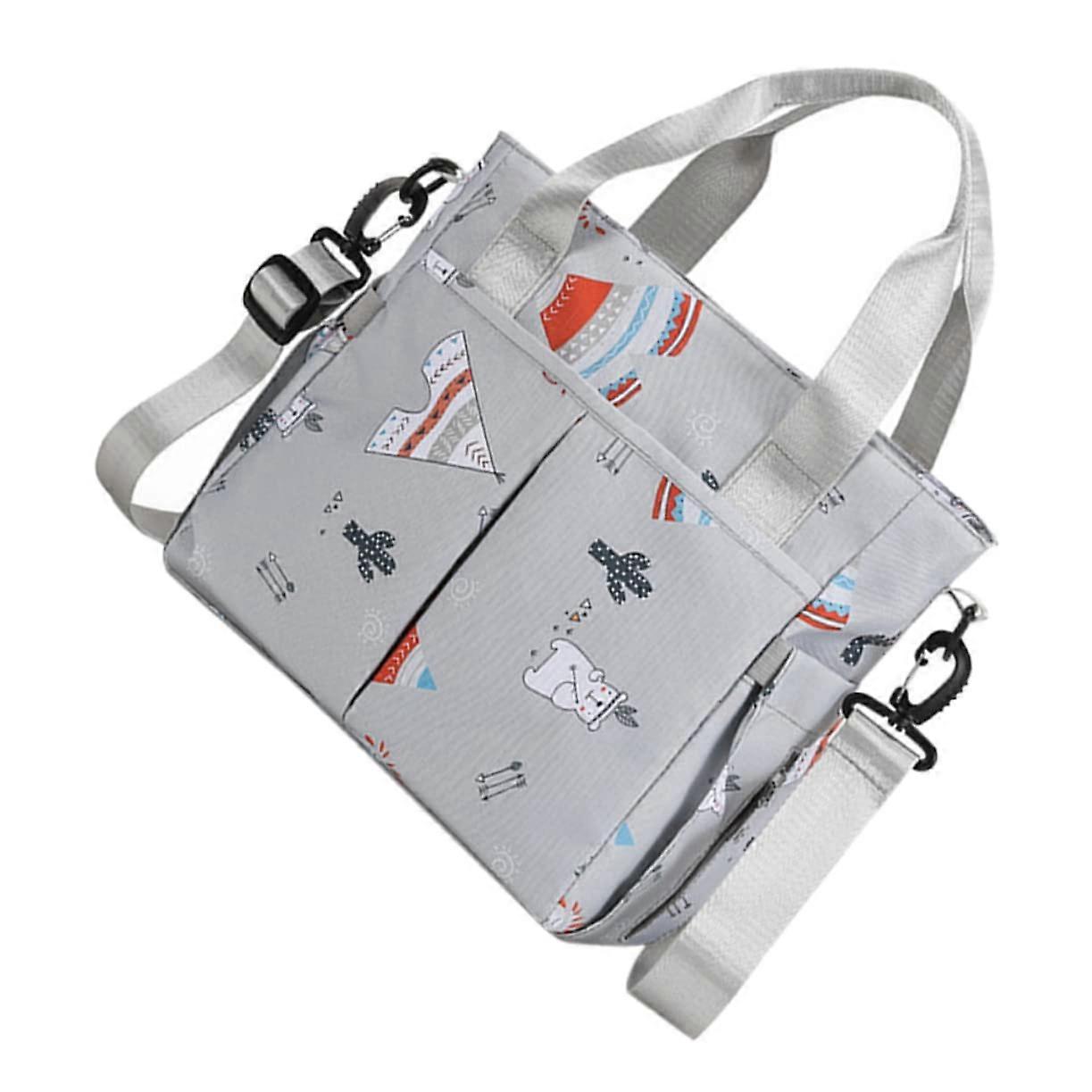 Large Capacity Waterproof Diaper Bag Organizer with LongLasting Bottle Insulation for Stroller