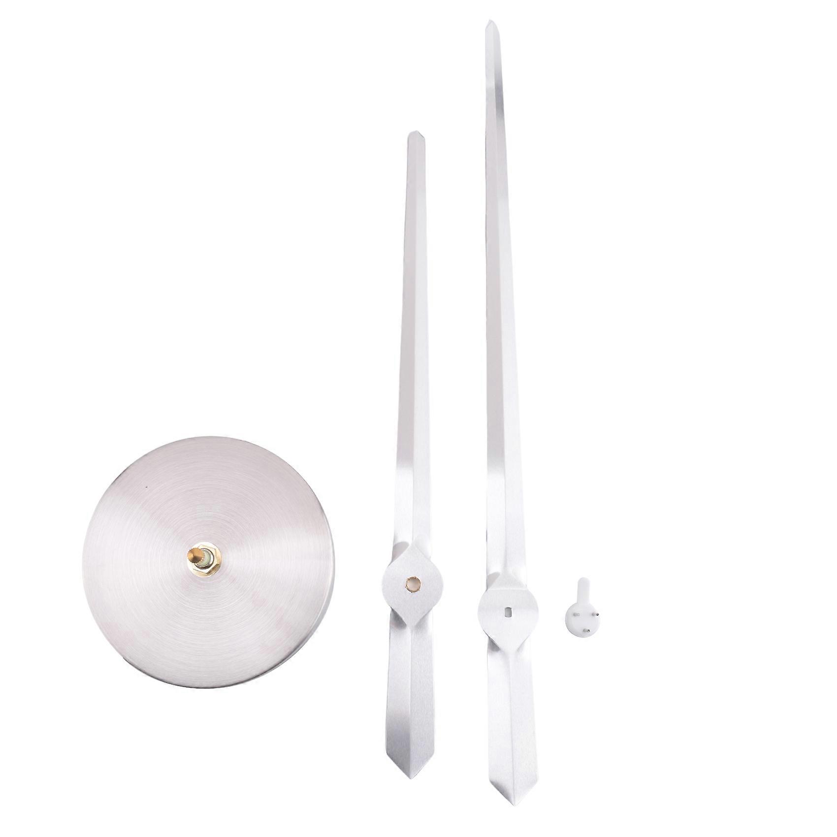 3D Clock Hands,DIY Clock Movement Mechanism Needles,Wall Accessories Part Replacement,Silver