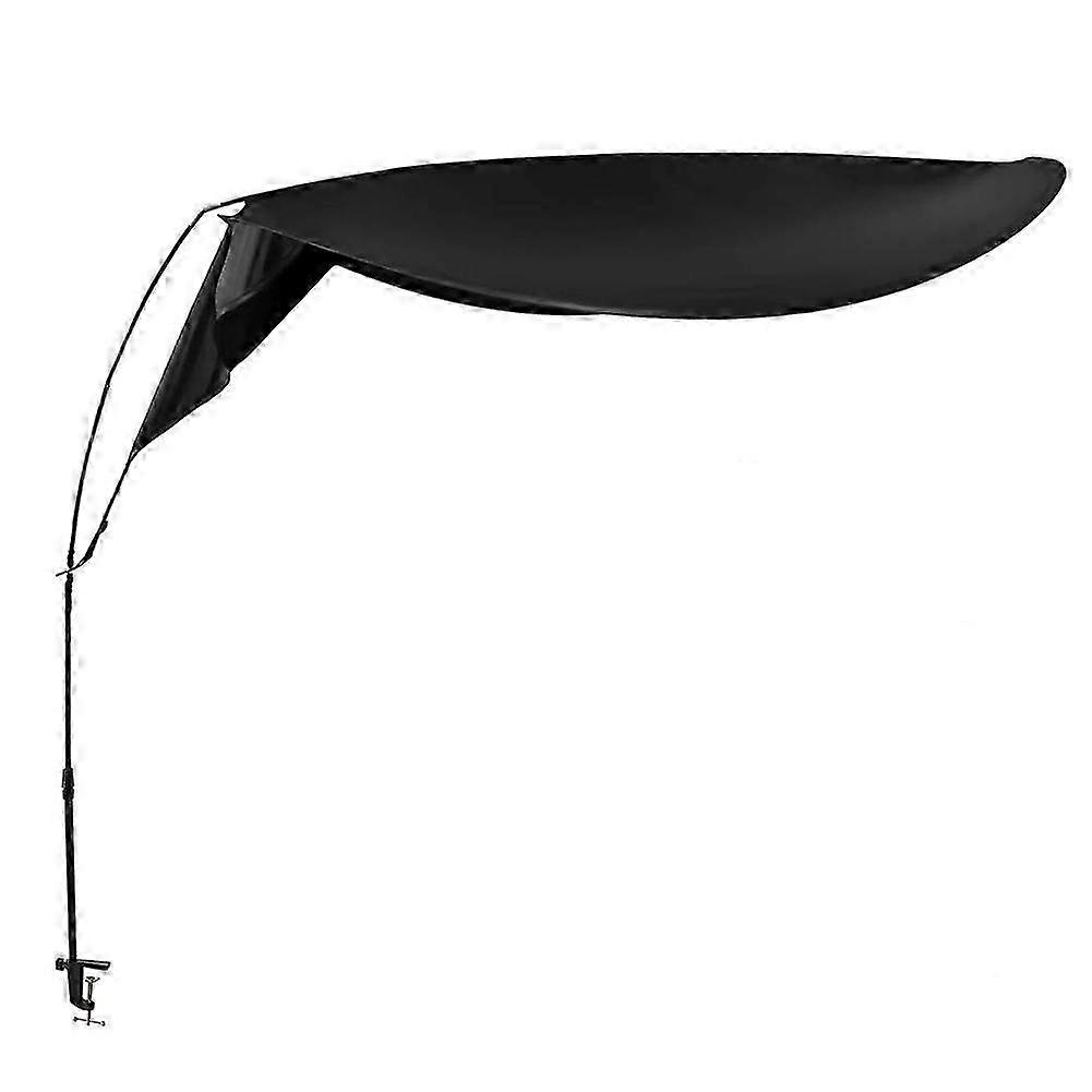 Extra-Large Adjustable Desk Shade for Office Cubicles - Portable Screen to Block Distractions