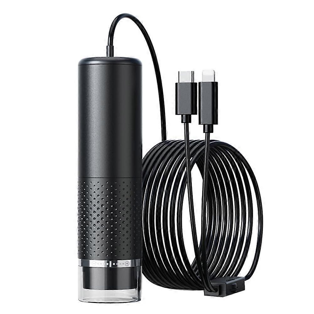 Digital Microscope 50X1600X USB with 2MP HD Imaging and 8 LED Lights for Android and iOS