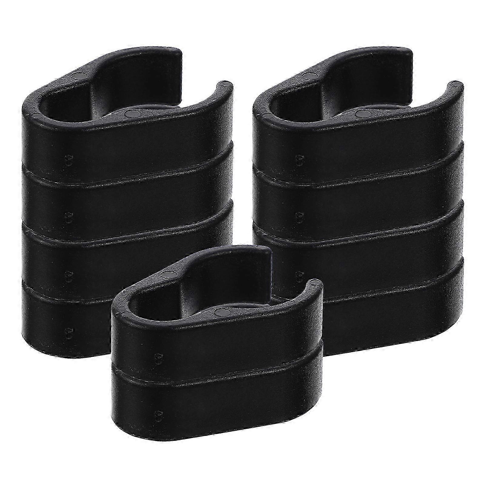 Supports de câble de microphone en plastique, 10 pièces