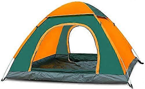 Automatic Pop Up Camping Tent for 2 with UV Protection and Mosquito Net