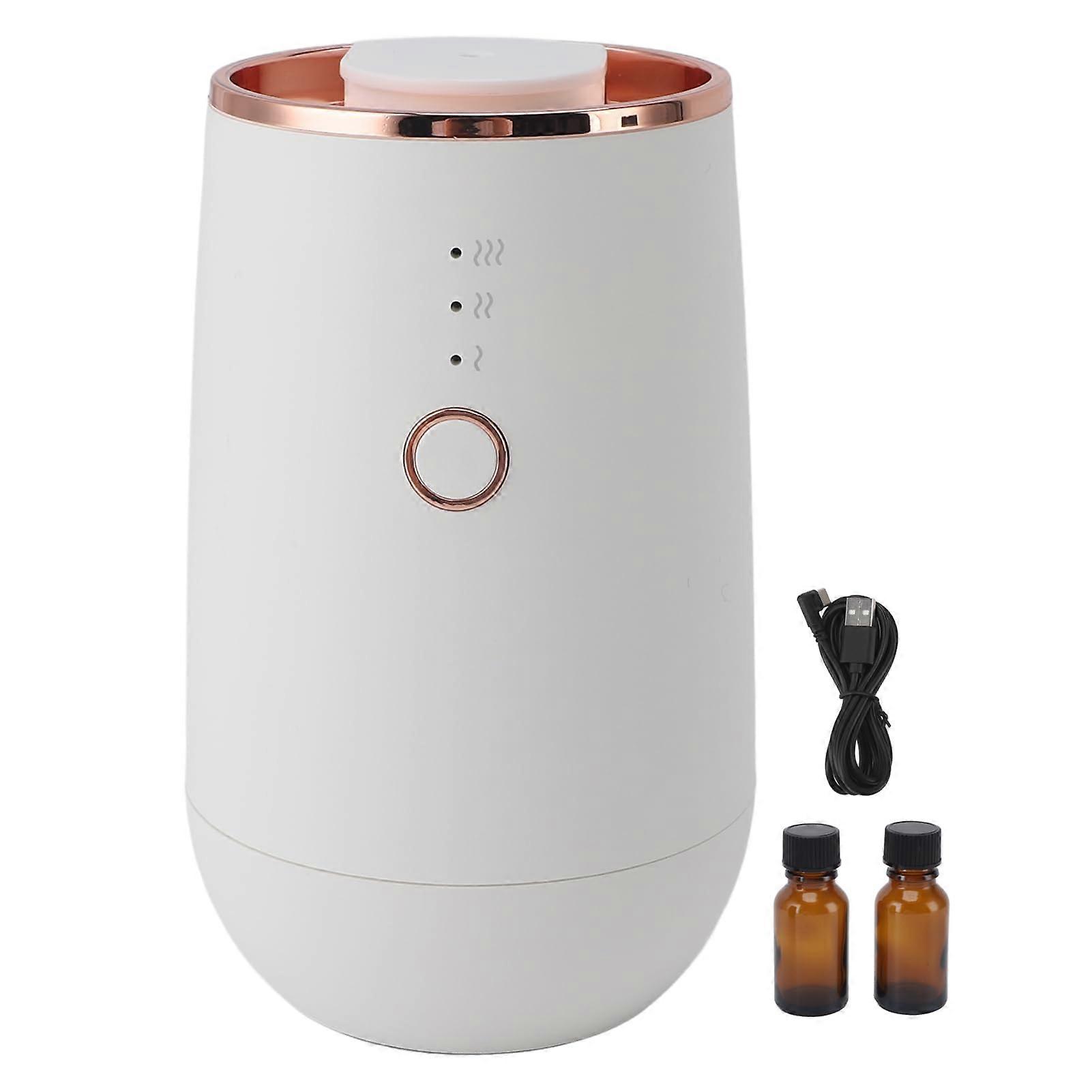 Essential Oil Diffuser with Long Lasting Fragrance for Car and Home, Automatic White Aromatherapy