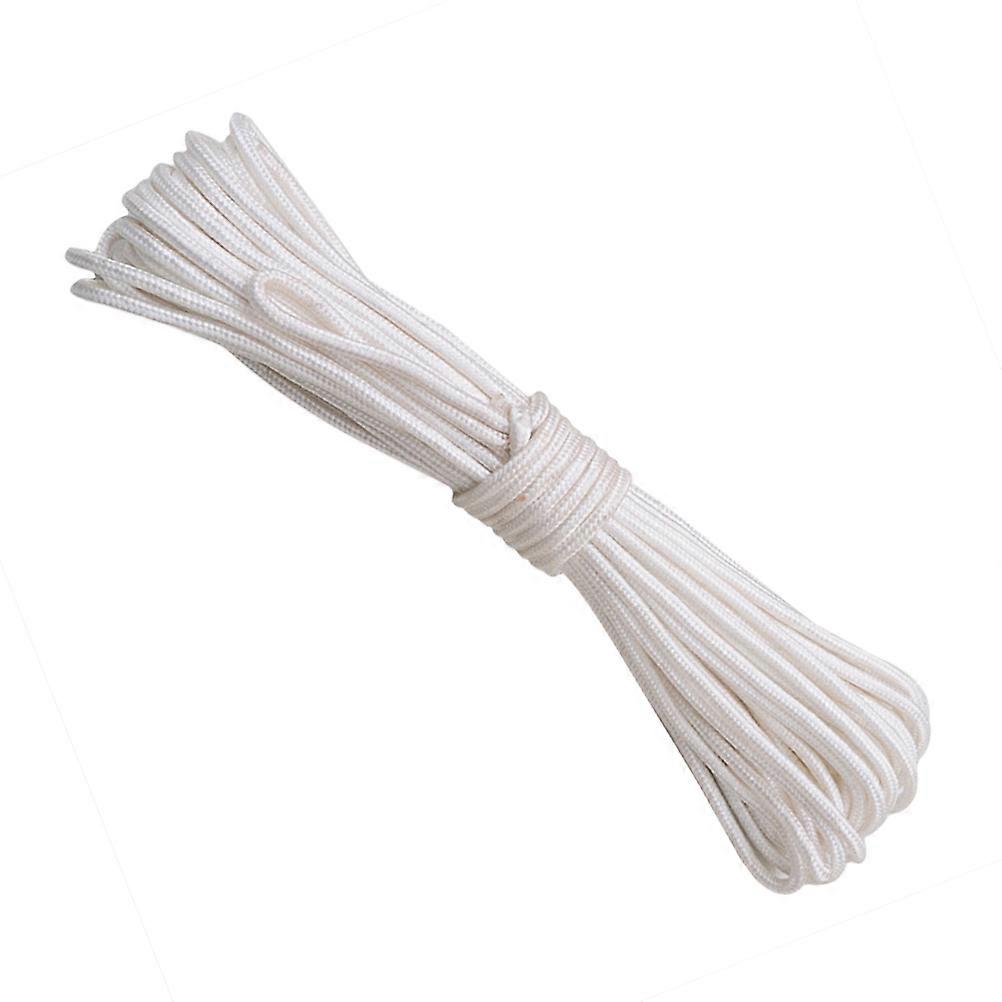 High-Strength Nylon Rope for Boat Docking White Braided Rope