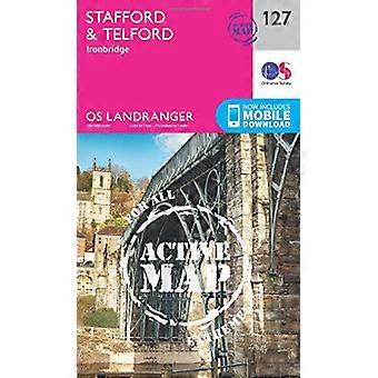 Stafford & Telford Ironbridge (OS Landranger Map)