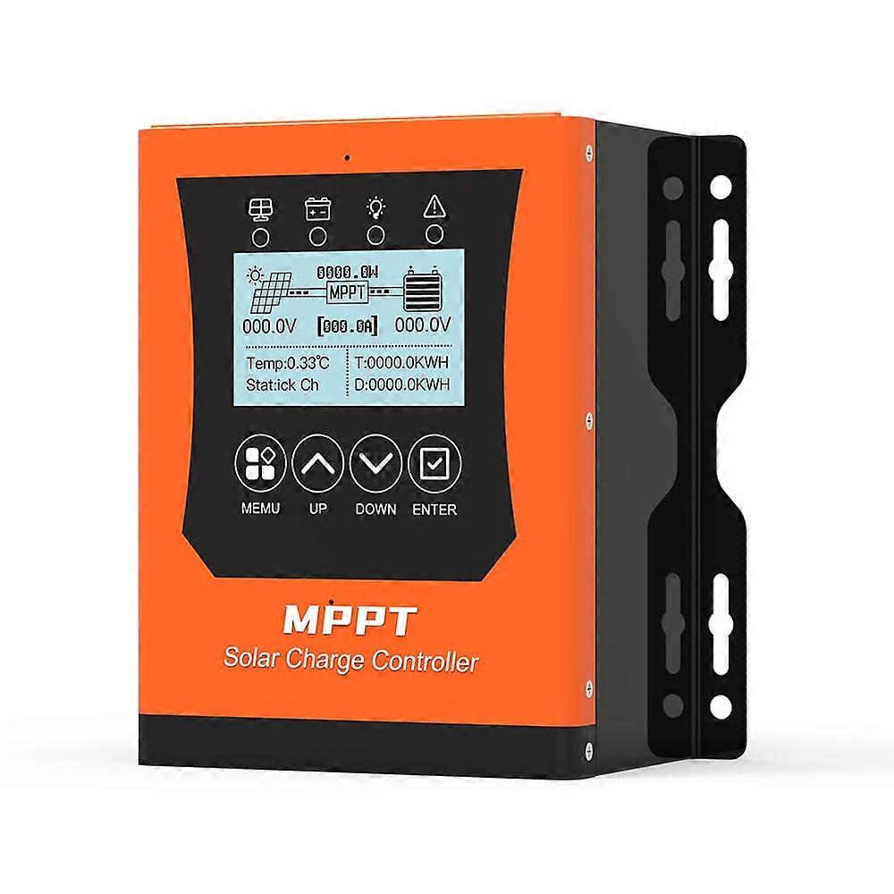 60A MPPT Solar Charge Controller 12V48V, 240V PV Input, LCD, LiFePO4 AGM,  Efficiency