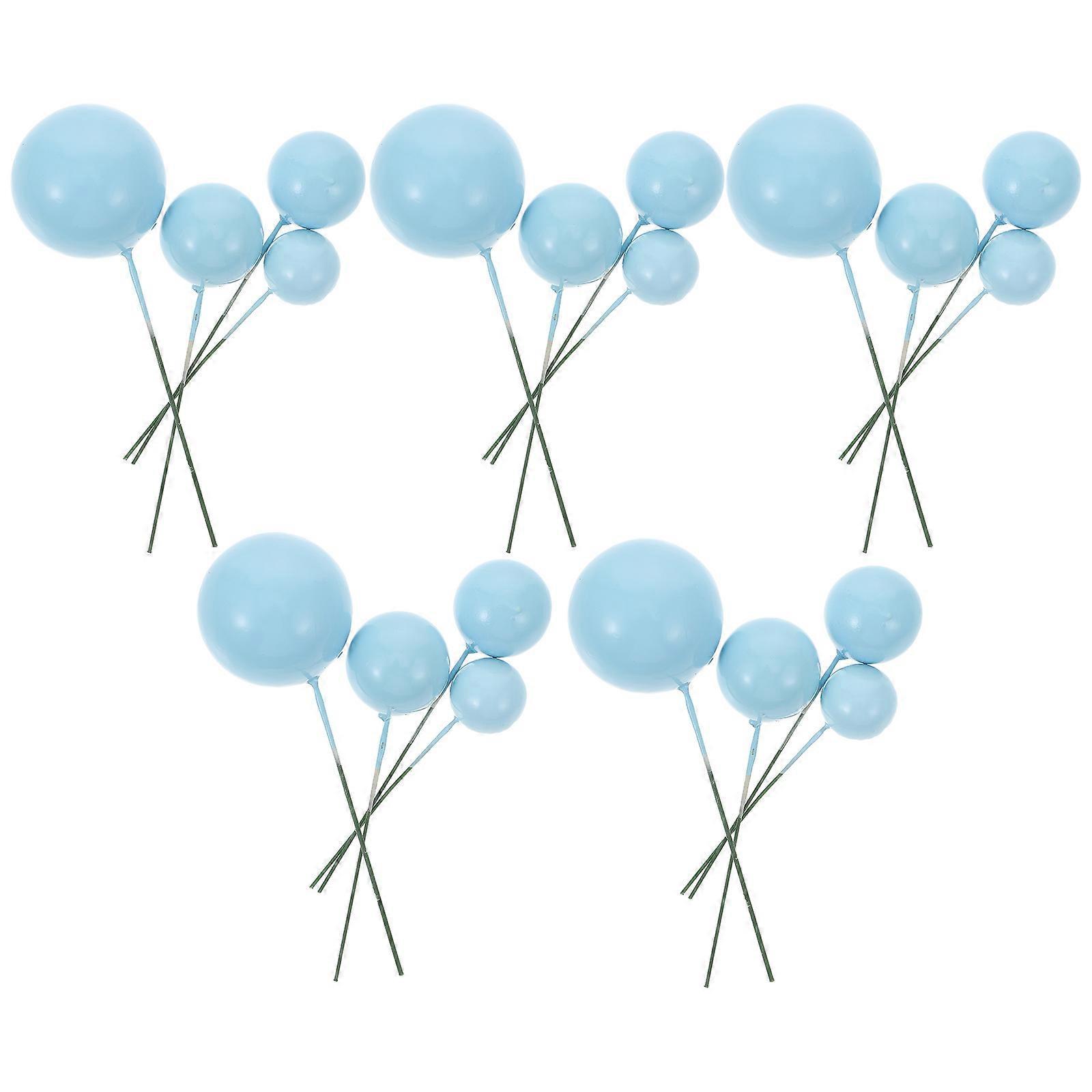 Balloon Decor for Cake Three-Dimensional Insert for 20Pcs
