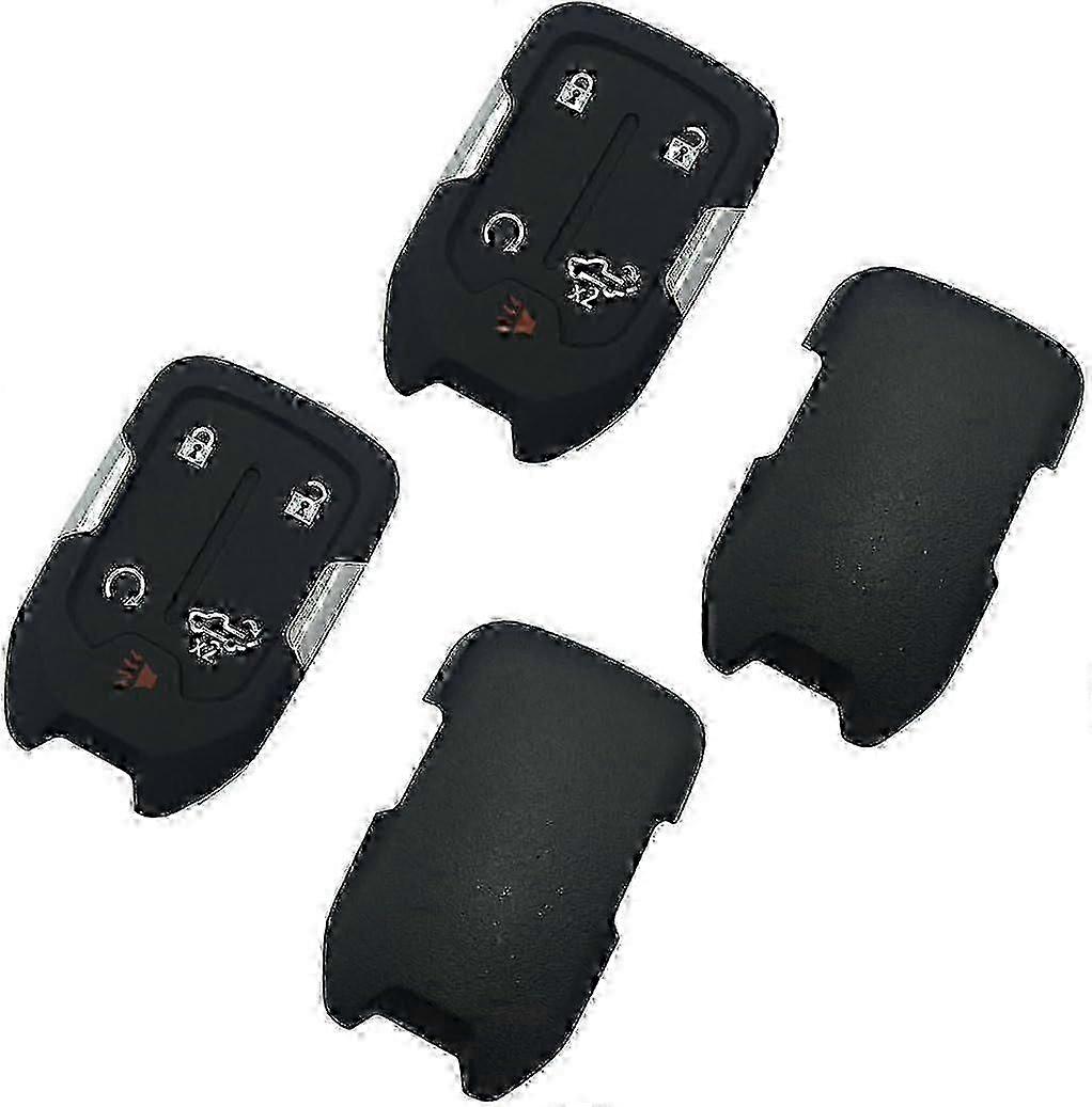 Key Fob Shell Case Replacement Compatible with 2019-2022 Chevy Silverado GMC