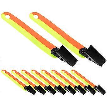 PVC-reflekterande klämmor för stigmarkering utomhusäventyr 48-delars set