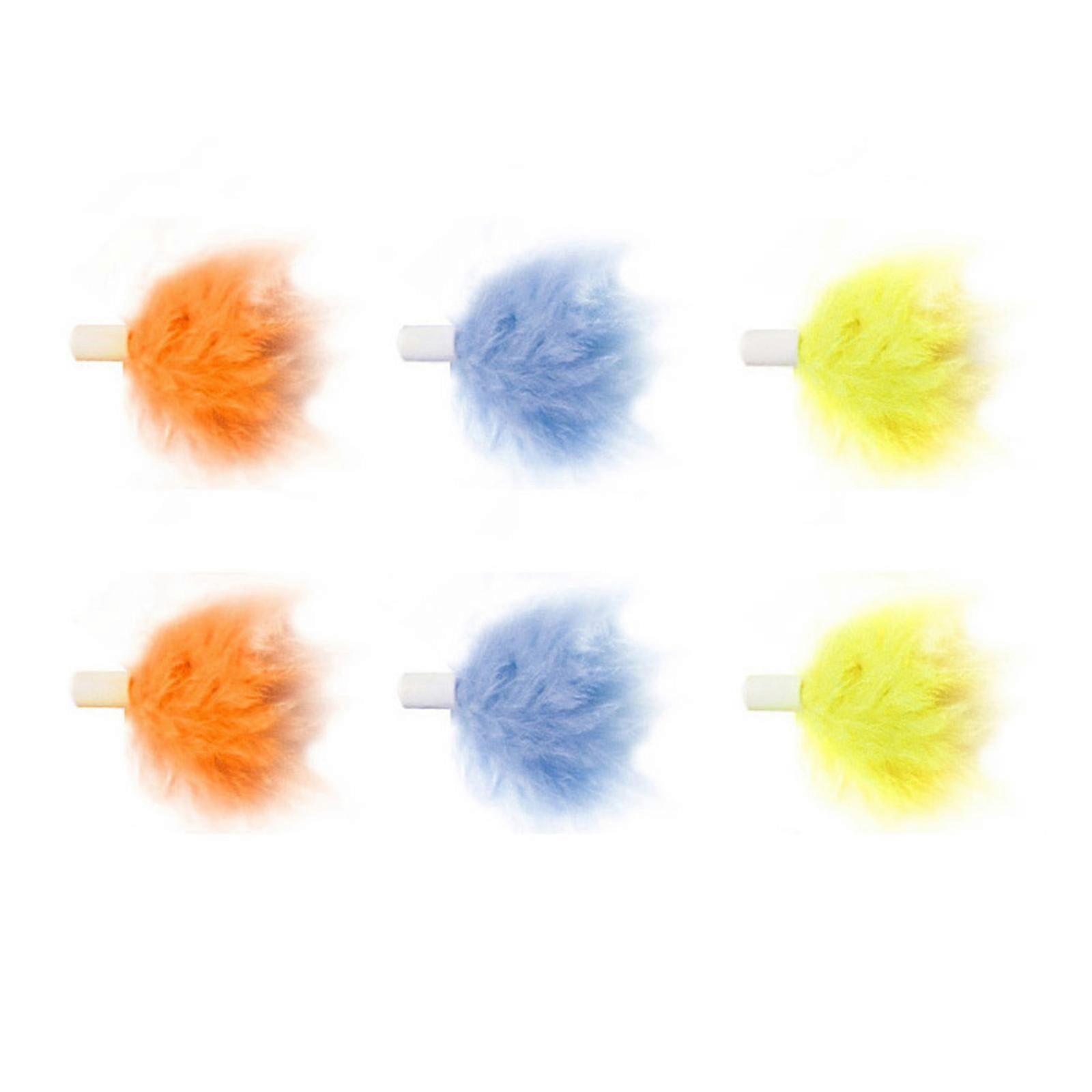 6 Pcs Interactive for Cat Toy Funny Feather Replacements Automatic Funny for Cat