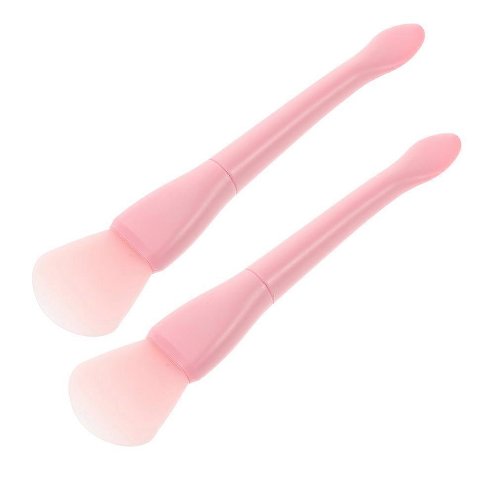 Facial Mask Applicator Brush Silicone for Makeup Application 2Pcs