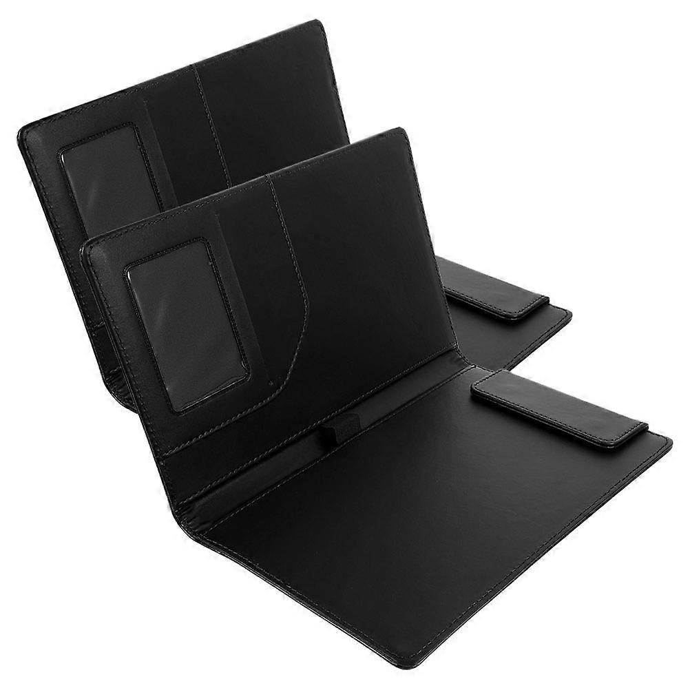 Magnetic Menu Clipboard File Folder for Document Protection 2Pcs Pack