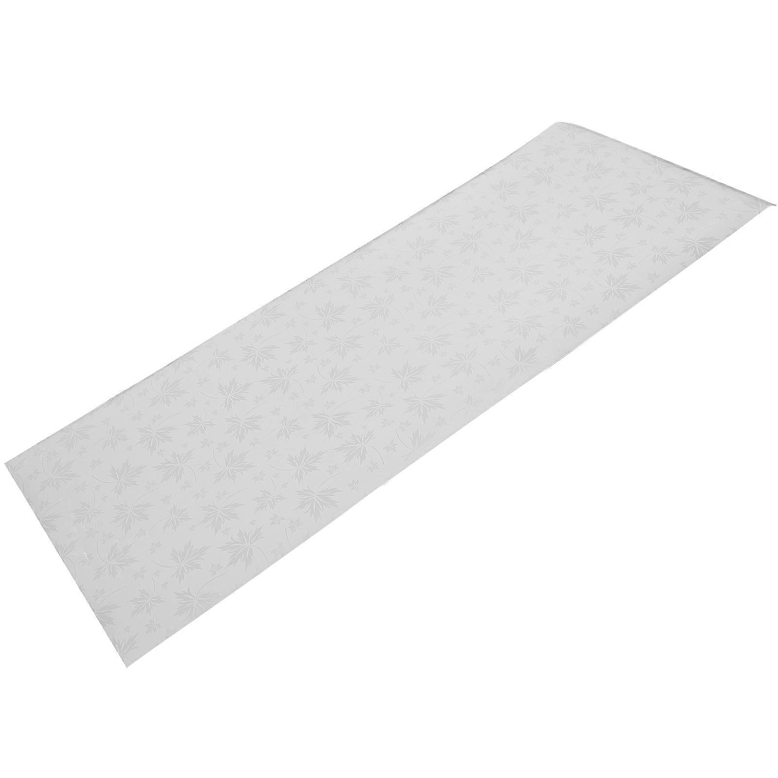 Lamp Shade Material White Maple Leaf Pattern for Sewing Use 2 Rolls DIY
