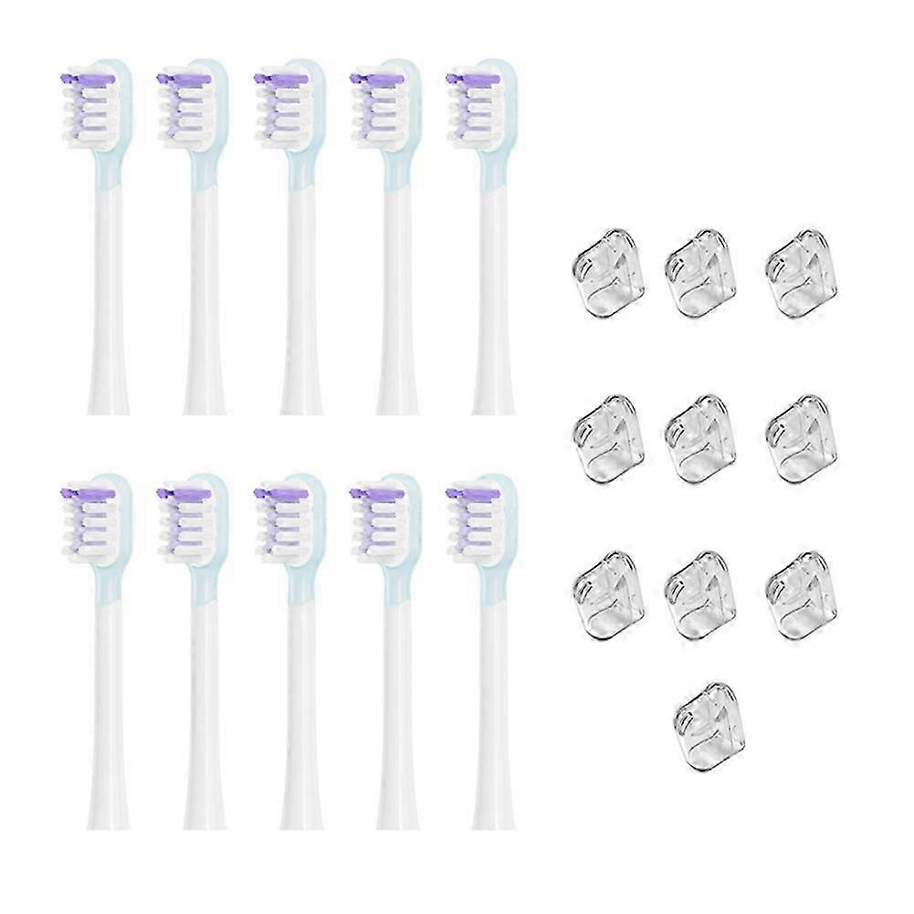 compatible with Full Range Replacement Electric Tooth Brush Heads Clean Version Bright White Style
