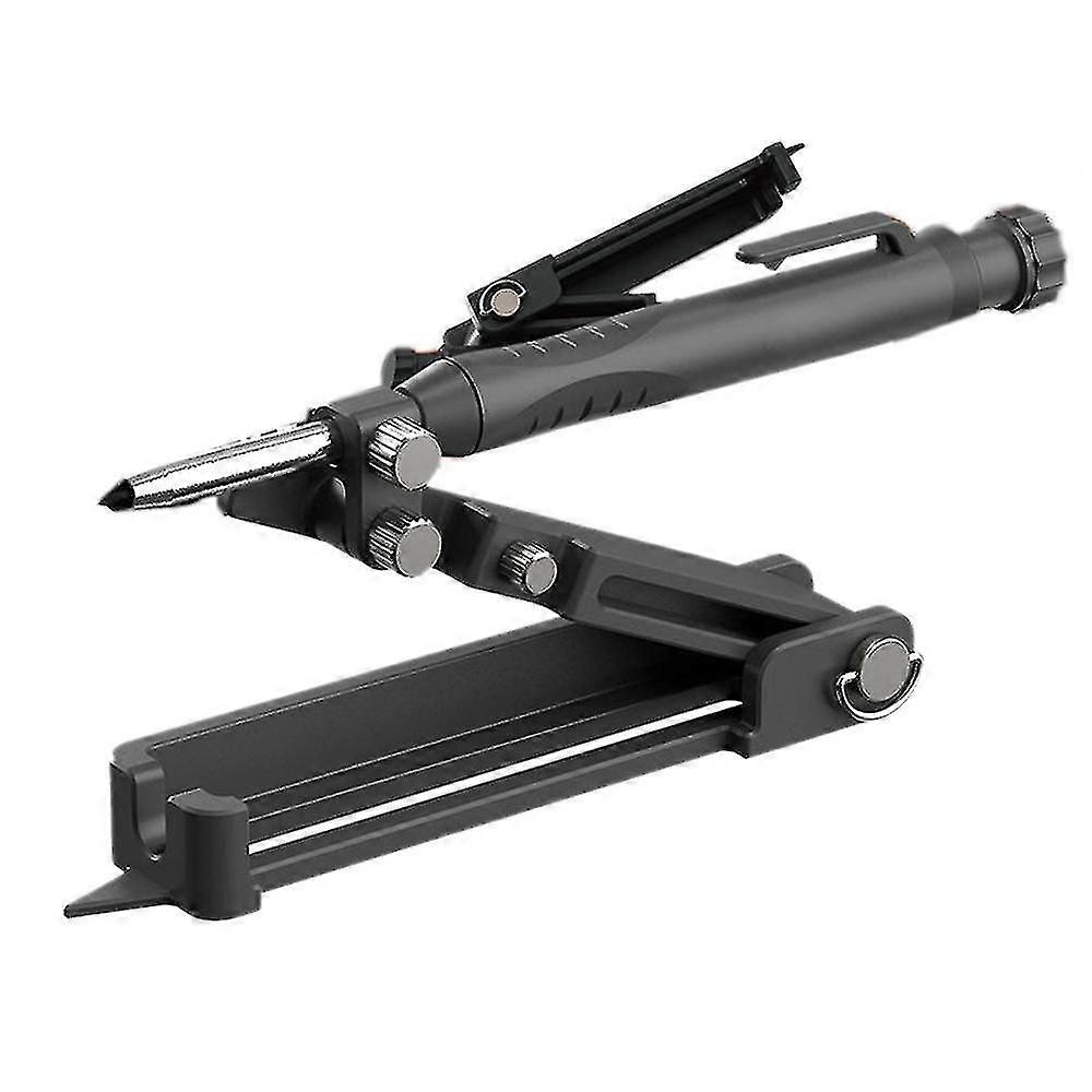 Multi-function Scribing Tool Aluminum Compass Angle Adjustable Tiling Paving Stud Walls Woodworking-dt