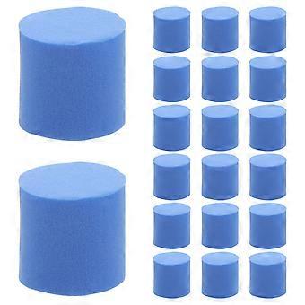 50 Pcs Ant Habitat Plugs: Ant Farming Test Tube Sponge Plug - Round Hole Stopper - Feeding Equipment - Colony Accessories