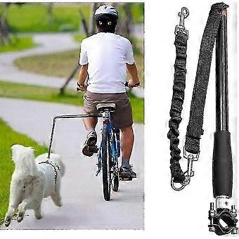 Hundcykelkoppel Cykelhållare Distans Elastiskt hundkoppel