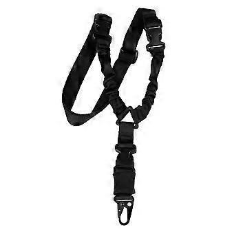 Shot Gun Belt Hunting Accessories Tactical Gear Single Point Sling Shoulder Strap Rifle Rope with Metal Buckle