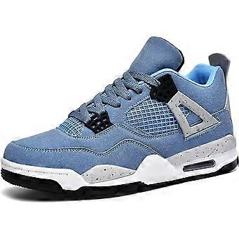 Masculino Air 4 Retro Classic Skate Shoes Fitness Trainers Basquete Tênis Casual Corrida Walking A4blue